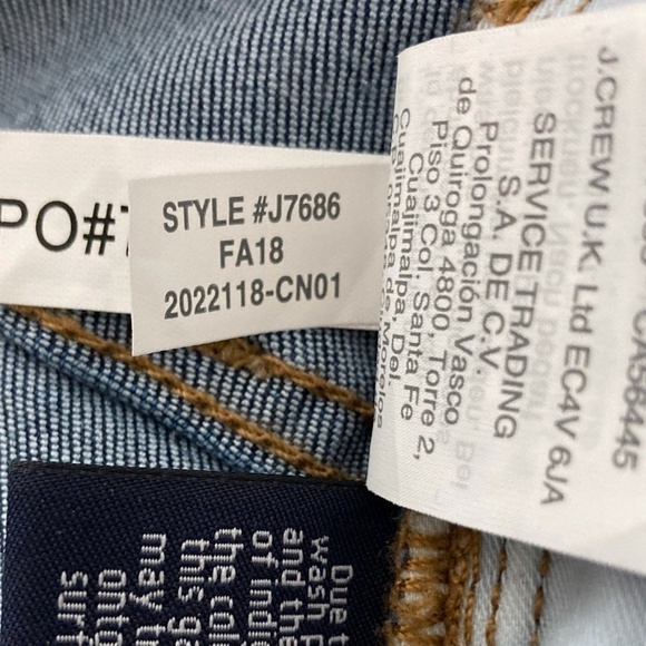 MADEWELL Petite Curvy High Rise Skinny Jeans in Danny Wash J7686 - Picture 10 of 10